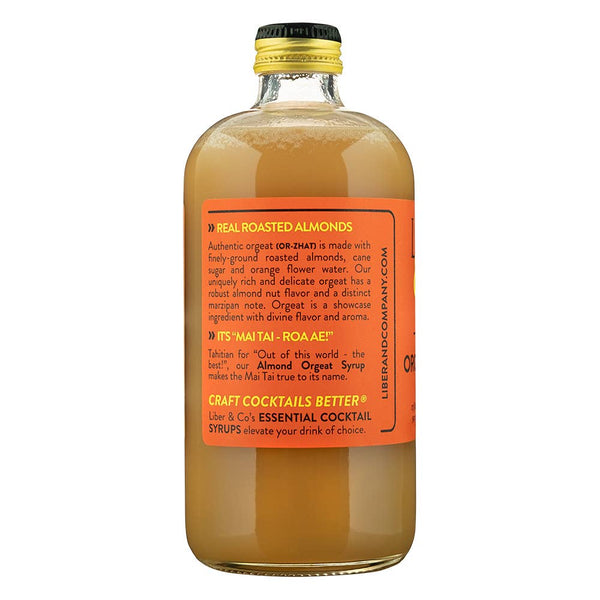 Almond Orgeat Syrup: 9.5oz