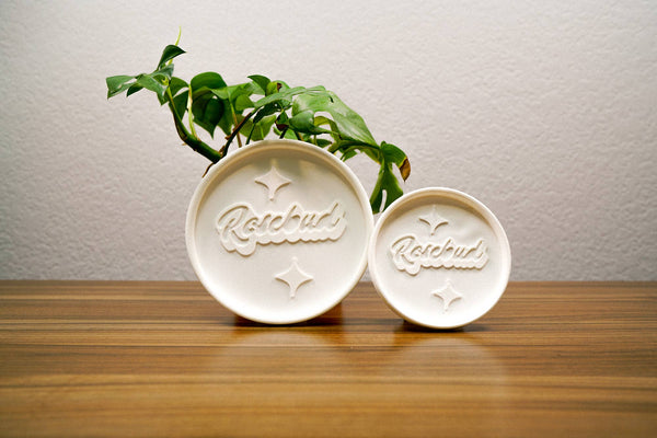 6" Standard 3D Printed Planter + Saucer