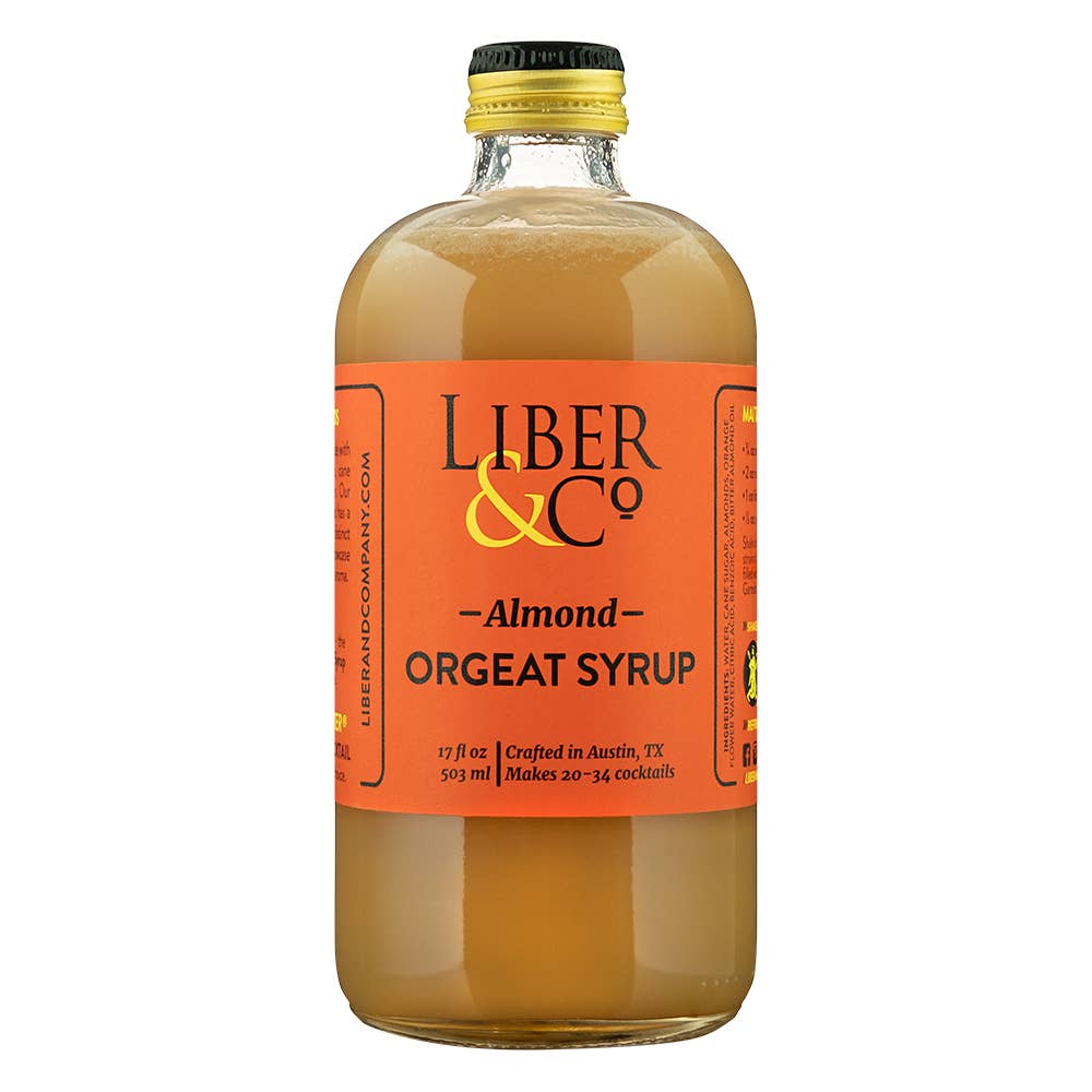 Almond Orgeat Syrup: 9.5oz