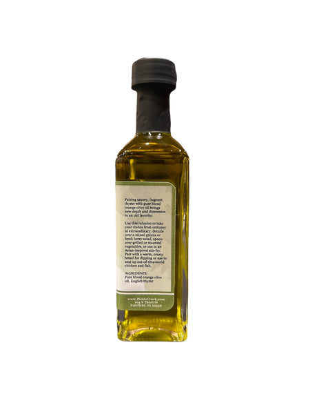 Blood Orange Thyme Infused Olive Oil (2oz)